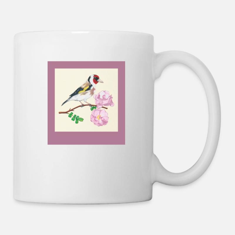 240102 Oiseau 3 - Mug blanc - blanc