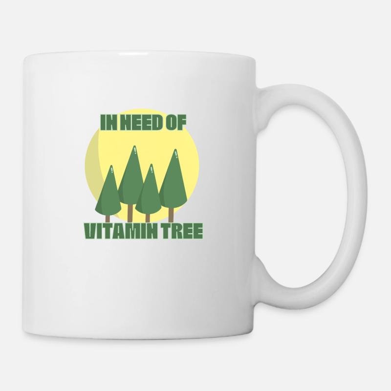 Vitamin Tree - Tasse - Weiß