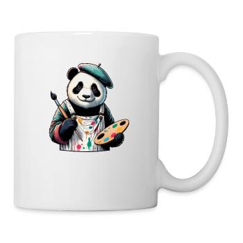 Cute Panda Artist - Mug - white - Right