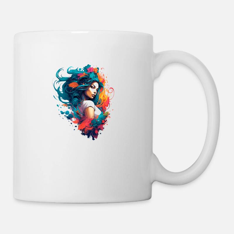 Femme - Art Féminin - Mug blanc - blanc