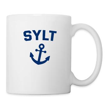 Sylt - Nordsee - Deutschland - Kampen - Insel - Tasse - Weiß - Rechts
