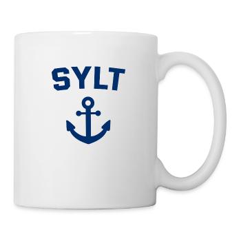Sylt - Nordsee - Deutschland - Kampen - Insel - Tasse - Weiß - Rechts