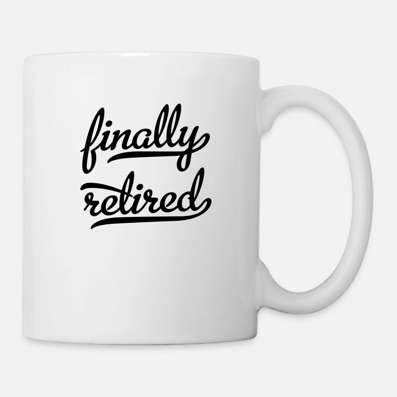 Rente - Tasse - Weiß