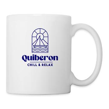 Quiberon chill & relax - Bretagne Morbihan - Mug blanc - blanc - Droite