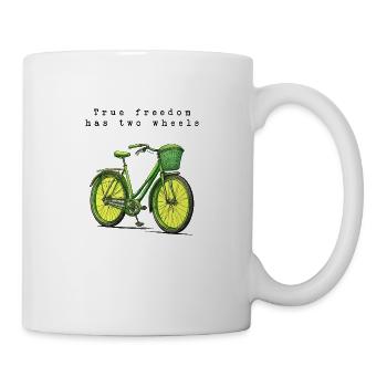 Wahre Freiheit - Tasse - Weiß - Rechts