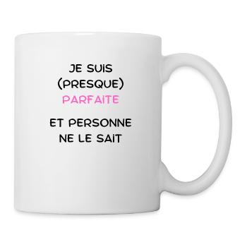 I'm almost perfect and no one knows it - Mug - white - Right