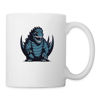 Tyrannosaurus Rex Logo - Mug - white - Right