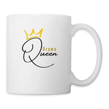 Drama Queen - Tasse - Weiß - Rechts