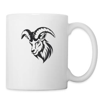 Himmlischer Steinbock - Tasse - Weiß - Rechts