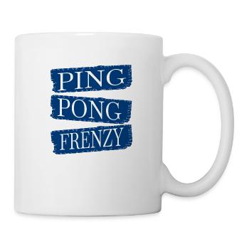bday table tennis matches cool quote funny - Tasse - Weiß - Rechts