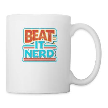 Beat it Nerd 8 - Mug - white - Right