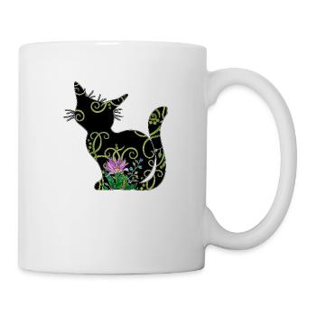 Cat - Mug - white - Right