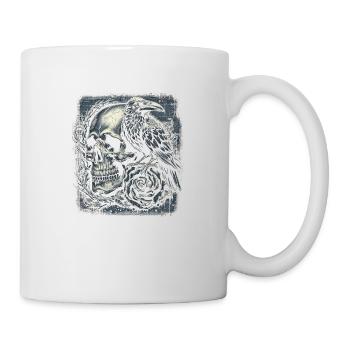 Gothic Memento Mori - Mug - white - Right