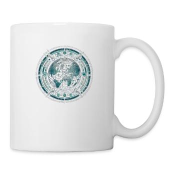 Globales Überwachungsnetz - Tasse - Weiß - Rechts