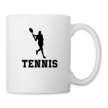 tennis - Tasse - Weiß - Rechts