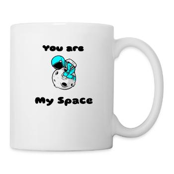 Astronaut - Tasse - Weiß - Rechts