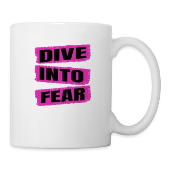 Humor Fun Brave Heart Adventure Activities - Mug - white - Right