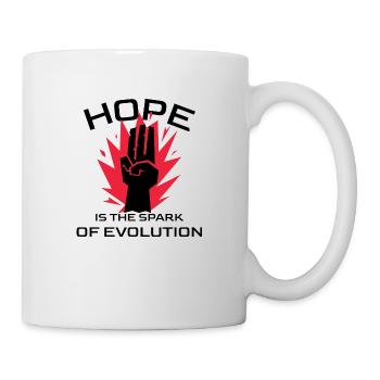Hope is the Spark of Evolution - Mug - white - Right