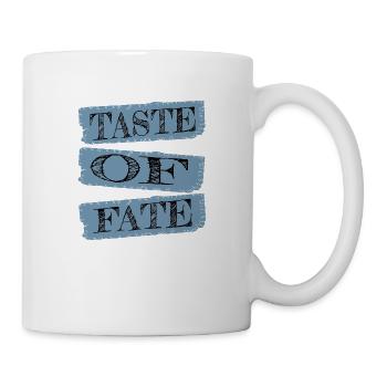 cool culinary craftsmanship written in destiny - Tasse - Weiß - Rechts
