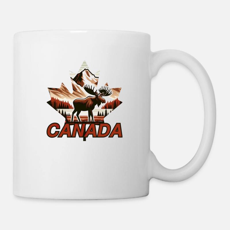 Canada 11 (en anglais seulement) - Mug blanc - blanc