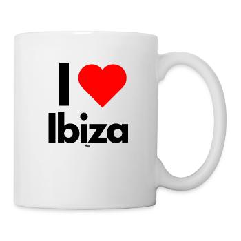 Malle I Love Ibiza - Tasse - Weiß - Rechts