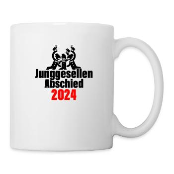 Junggesellenabschied 2024 - Tasse - Weiß - Rechts