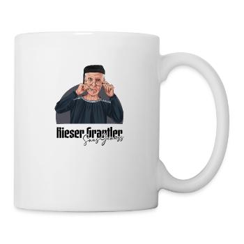 Rieser Grantler // Illustration - Tasse - Weiß - Rechts