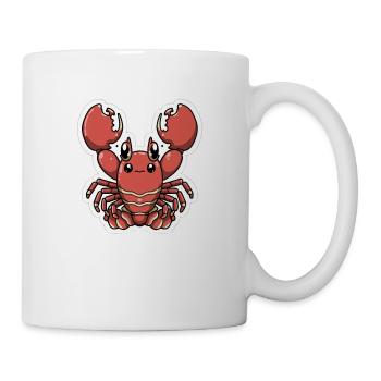 Hummer-Liebhaber - Tasse - Weiß - Rechts