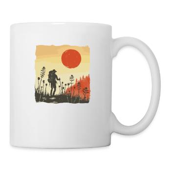 Randonnée, Randonnée, Montagnes, Nature, Camping, Sommet, Alpes - Mug blanc - blanc - Droite