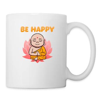 Buddha Monk Namaste Buddhism I Gift - Mug - white - Right