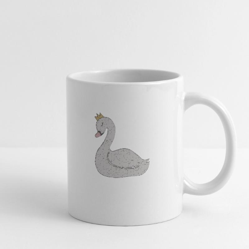 schwan gewebe Tasse