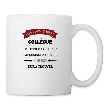 Tolles Kollege-Geschenk - Tasse - Weiß - Rechts