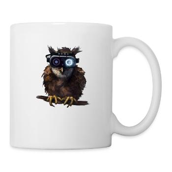 Eule_01 - Mug blanc - blanc - Droite
