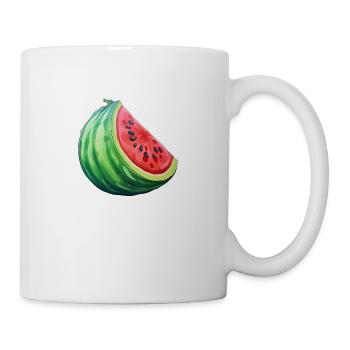 Watermelon Quarter - Mug - white - Right