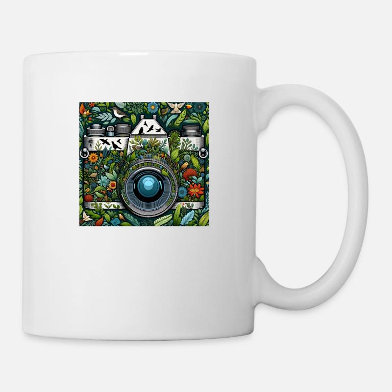 Photo Camera Nature Design - Mug - white