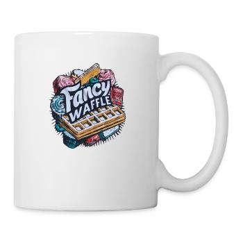 La gaufre fantaisie - Mug blanc - blanc - Droite