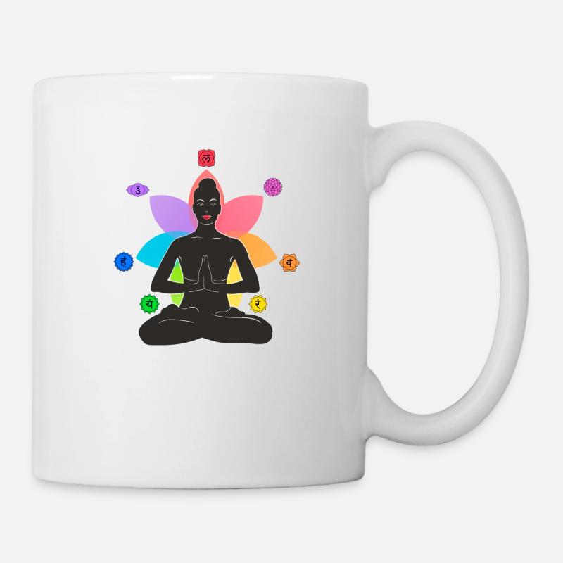 7 Chakras - Mug - white