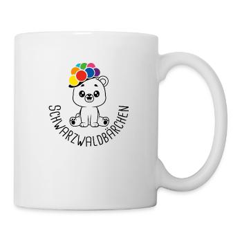 Schwarzwaldbärchen - Tasse - Weiß - Rechts