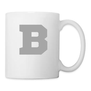Buchstabe b sport - Tasse - Weiß - Rechts