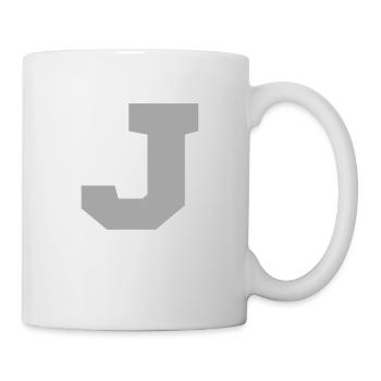 Letter j sport - Mug - white - Right