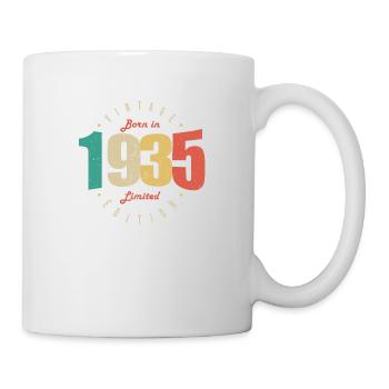 1935 Vintage Retro Birthday Gift 1935 - Mug - white - Right