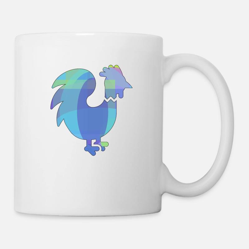 Hahn - Tasse - Weiß