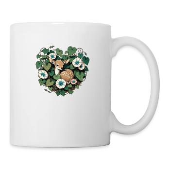Fauve de printemps - Mug blanc - blanc - Droite