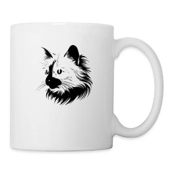 Cat, cat motif - Mug - white - Right