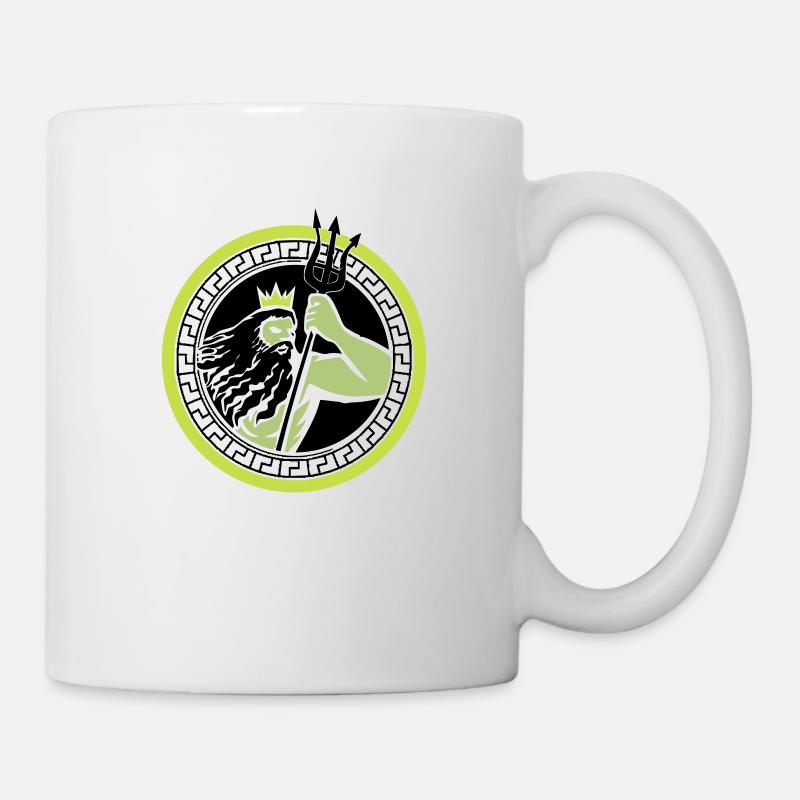 poseidon triton - Tasse - Weiß