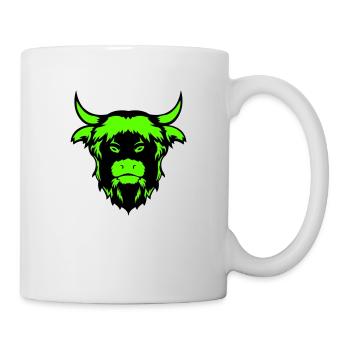 buffalo bull - Tasse - Weiß - Rechts
