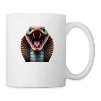Schlange 3 - Tasse - Weiß - Rechts