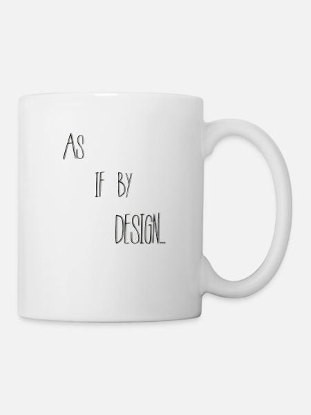 As if by design - Mug - white