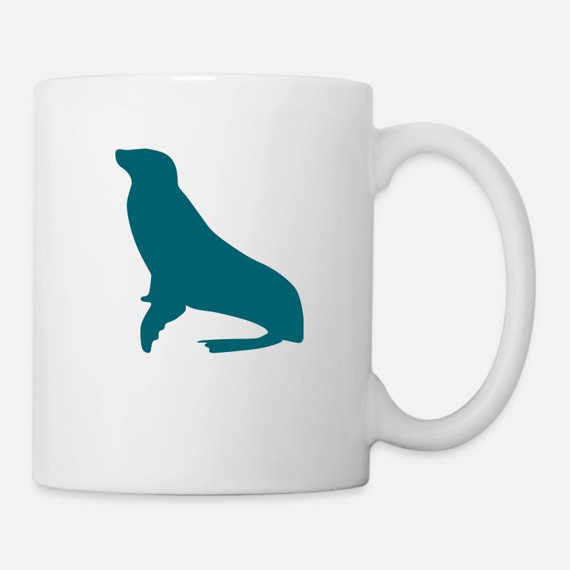 robbe - Tasse - Weiß