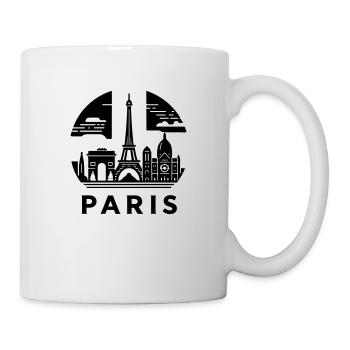 Paris - Tasse - Weiß - Rechts